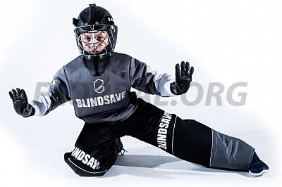 BlindSave Goalie Pants Built In Kneepads kids brankárske nohavice