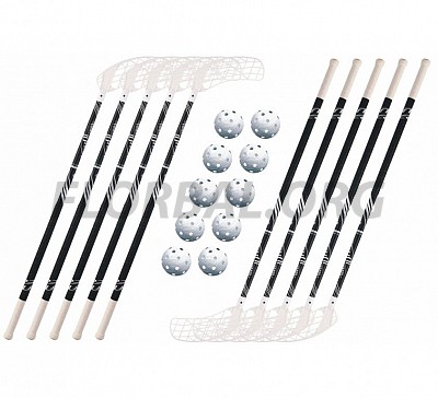ACCUFLI AirTek A90 White (10 hokejok)