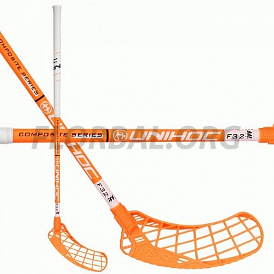 Unihoc Epic Composite 32 neon orange/white