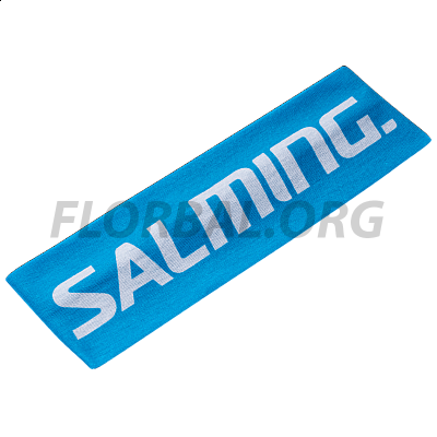 Salming Headband CyanBlue/White