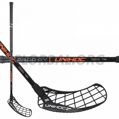 Unihoc Epic Prodigy 32 black/neon orange