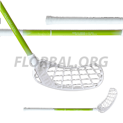 Salming Quest2 Mid Mini stick 35 White/Green