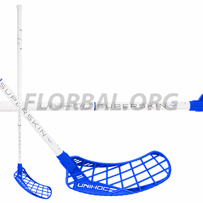 Unihoc Epic Superskin Regular 26 white/blue