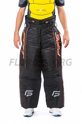 Fatpipe GK Black/coral brankárske nohavice
