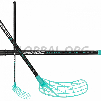 Unihoc Unilite Performance 28 black/turquoise