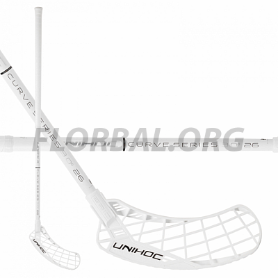 Unihoc Epic curve 3.0° 26 white