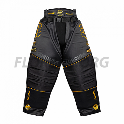 Zone brankárske nohavice PRO3 Black/Gold