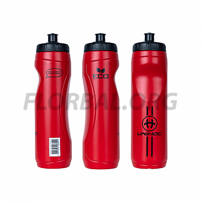 Unihoc flaša Water Bottle ECO Red 0,9L