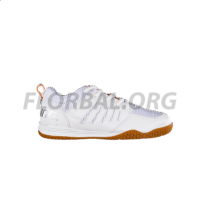 Salming Rival 2 JR White/Nectarine