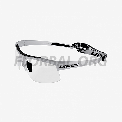 Unihoc okuliare Energy kids crystal silver/black