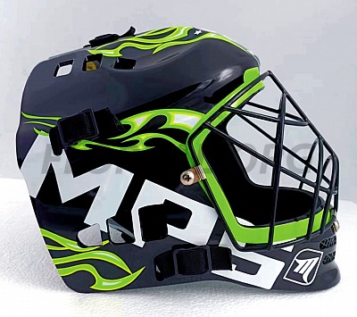 MPS brank. maska Pro Flame - Black/Green
