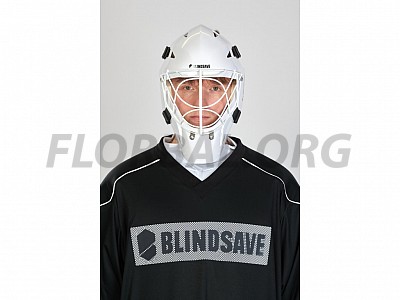 Blindsave Sharky Carbon White Goalie Mask
