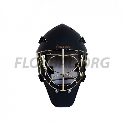 Blindsave Sharky Carbon Black/Gold Goalie Mask