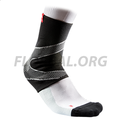 McDavid 5115 Ankle Sleeve / 4-way elastic w / gel buttresses bandáž na členok