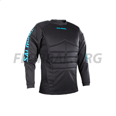 Salming Atlas Goalie Jersey JR Black/Blue