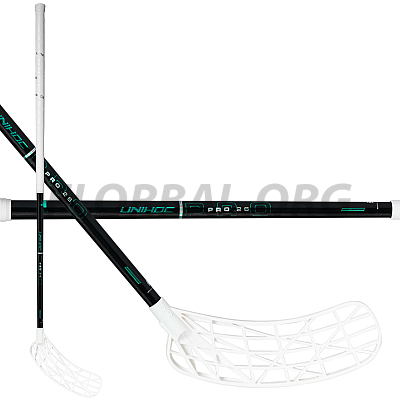 Unihoc Evolite PRO FL 26 Oval White/Turquoise