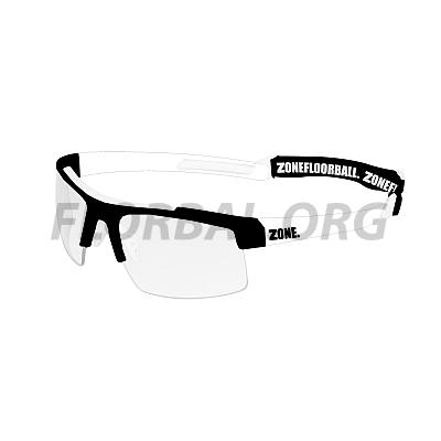 ZONE ochranné okuliare Protector JR White/Black