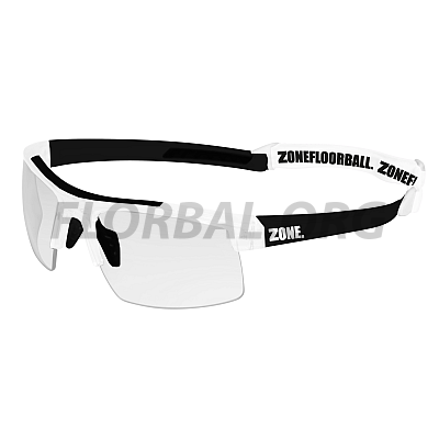 ZONE ochranné okuliare Protector SR white/black