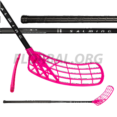 Salming Q-series Carbon Pro 2.0 RD Trident 27 Black/Silver