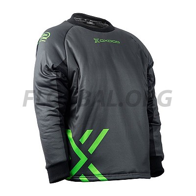 Oxdog brankársky dres Goalie Shirt SR Black/Green padded