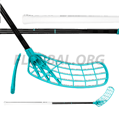 Salming Q-Series Carbon Pro 2.0 Icon Trident TX 29 Black / Laguna Blue + čepel zdarma