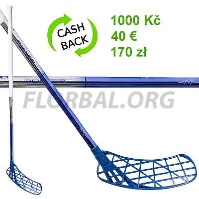 Zone floorball Air/Two Power 27 Thin chrome/blue