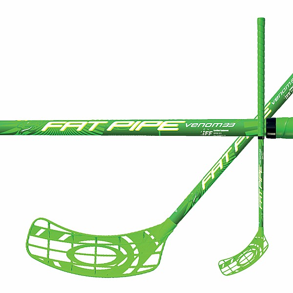 FatPipe VENOM 33 Green veľ. 90cm (= 101cm) pravá okrúhla (pravá ruka dole)