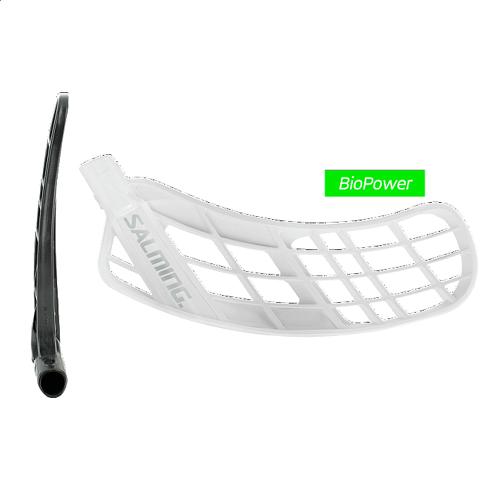 Salming čepeľ Quest 3 bio power Zelená, Bio Power - Tvrdá, Pravá