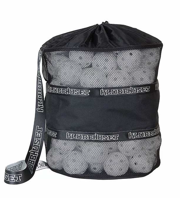 Klubbhuset Ballbag White Label čierna