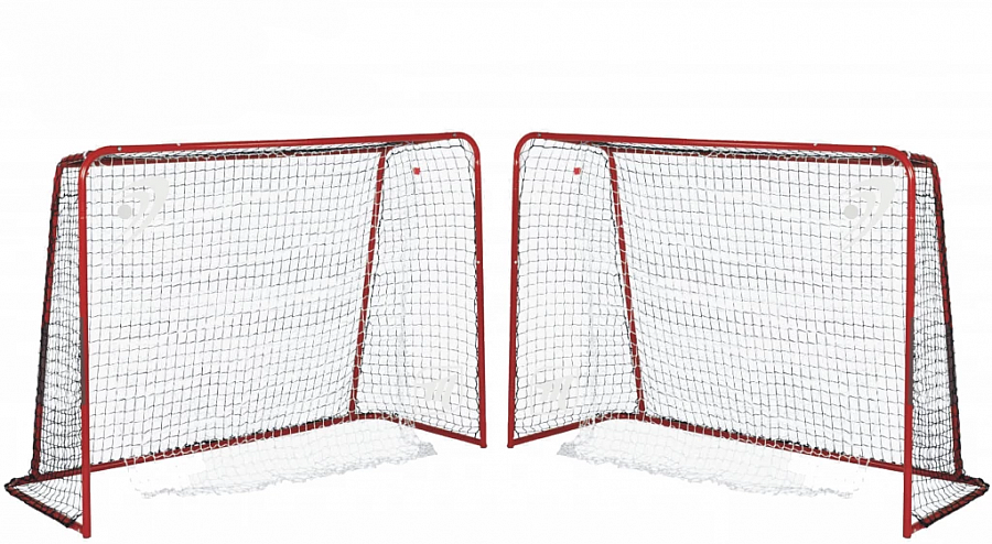 Set 2 ks - MPS florbalová bránka BIG GOAL 160x115cm so sieťou pre školy 8 kg veľ. 160x115