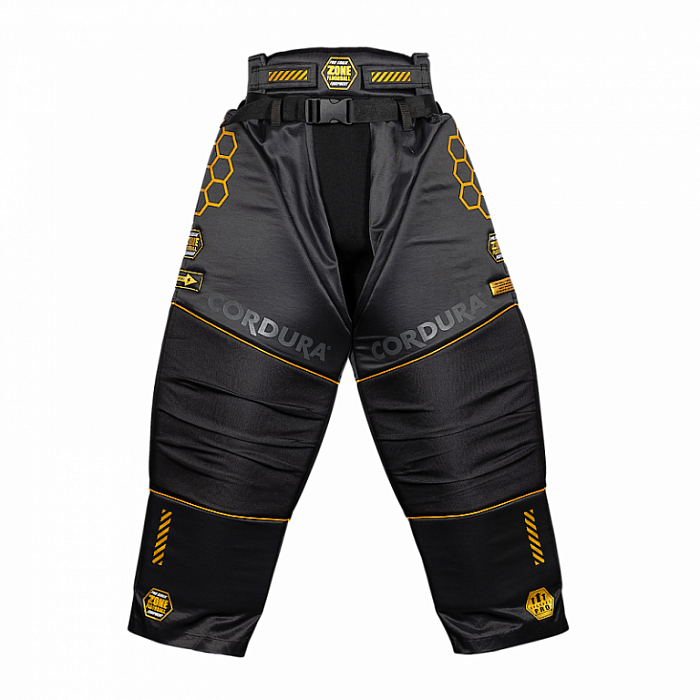 Zone brankárske nohavice PRO3 Black/Gold veľ. XXXL