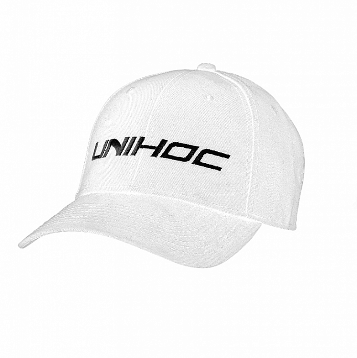 Unihoc šiltovka Classic biela