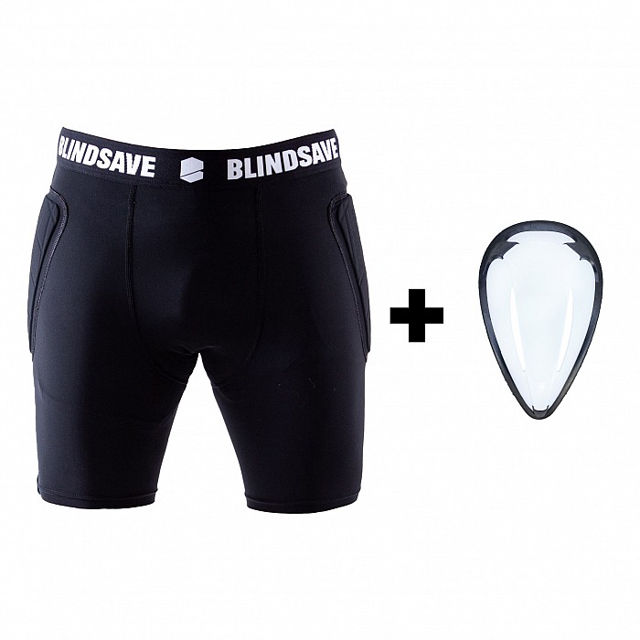 Blindsave Goalie shorts + cup veľ. M