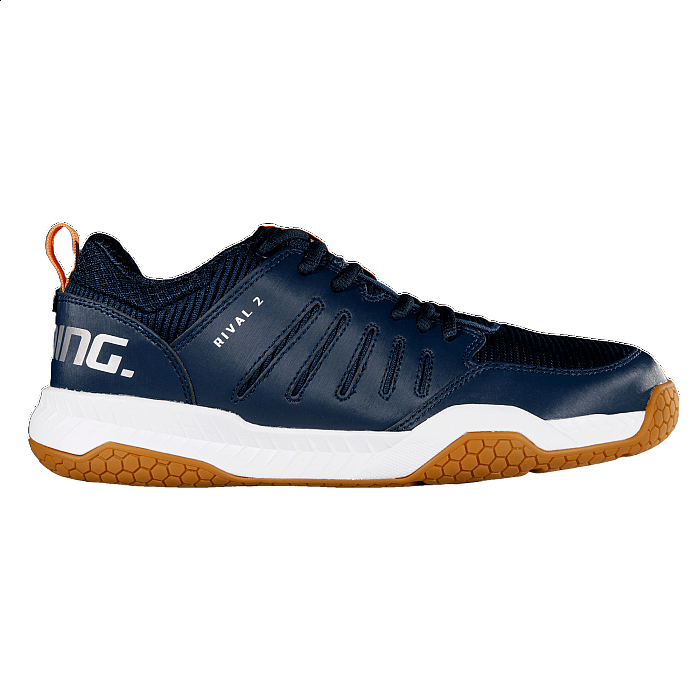 Salming Rival 2 Navy/Nectarine veľ. 4,5 UK = 38 EUR