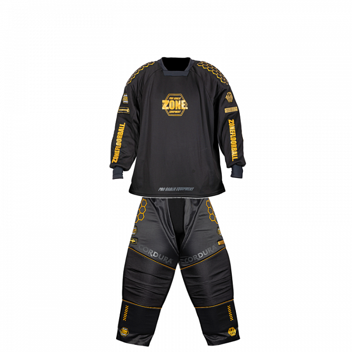 Zone Brankárský SET PRO3 Superwide Black/Gold veľ. XXL