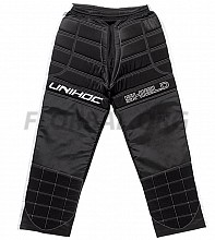 Unihoc brankárske nohavice Shield SR black/white