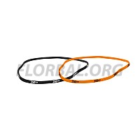 ZONE tenká čelenka SLIM 2-pack black/orange