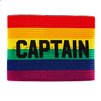 Salming Team Captain Armband Rainbow kapitánska páska