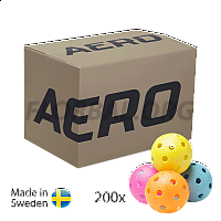 Salming loptičky Aero Ball Colour 200 Box