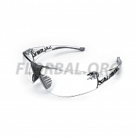 Salming ochranné okuliare Split Vision Eyewear JR GunMetal