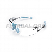 Salming ochranné okuliare Split Vision Eyewear JR Light Blue