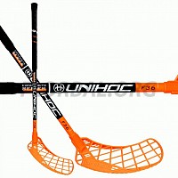 Unihoc Epic Youngster Composite 36 black/neon orange