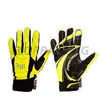 PRECISION brankárske rukavice black/yellow SR