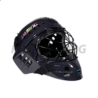 Salming Phoenix Elite Helmet Black Shiny