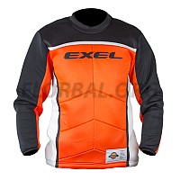 Exel S60 brankársky dres orange/black SR