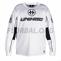 Unihoc Inferno All White SR brankársky dres