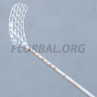 Salming Flow Midlite 32 JR White/Nectarine