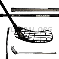 Salming Hawk Nitrolite 30 JR Black/Silver