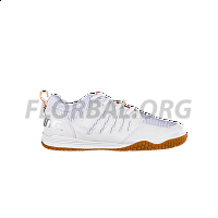 Salming Rival 2 JR White/Nectarine