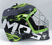 MPS brank. maska Pro Flame - Black/Green/Chrome